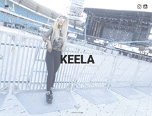 Tablet Screenshot of keela.se