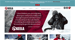 Desktop Screenshot of keela.co.uk