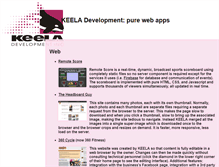 Tablet Screenshot of keela.com
